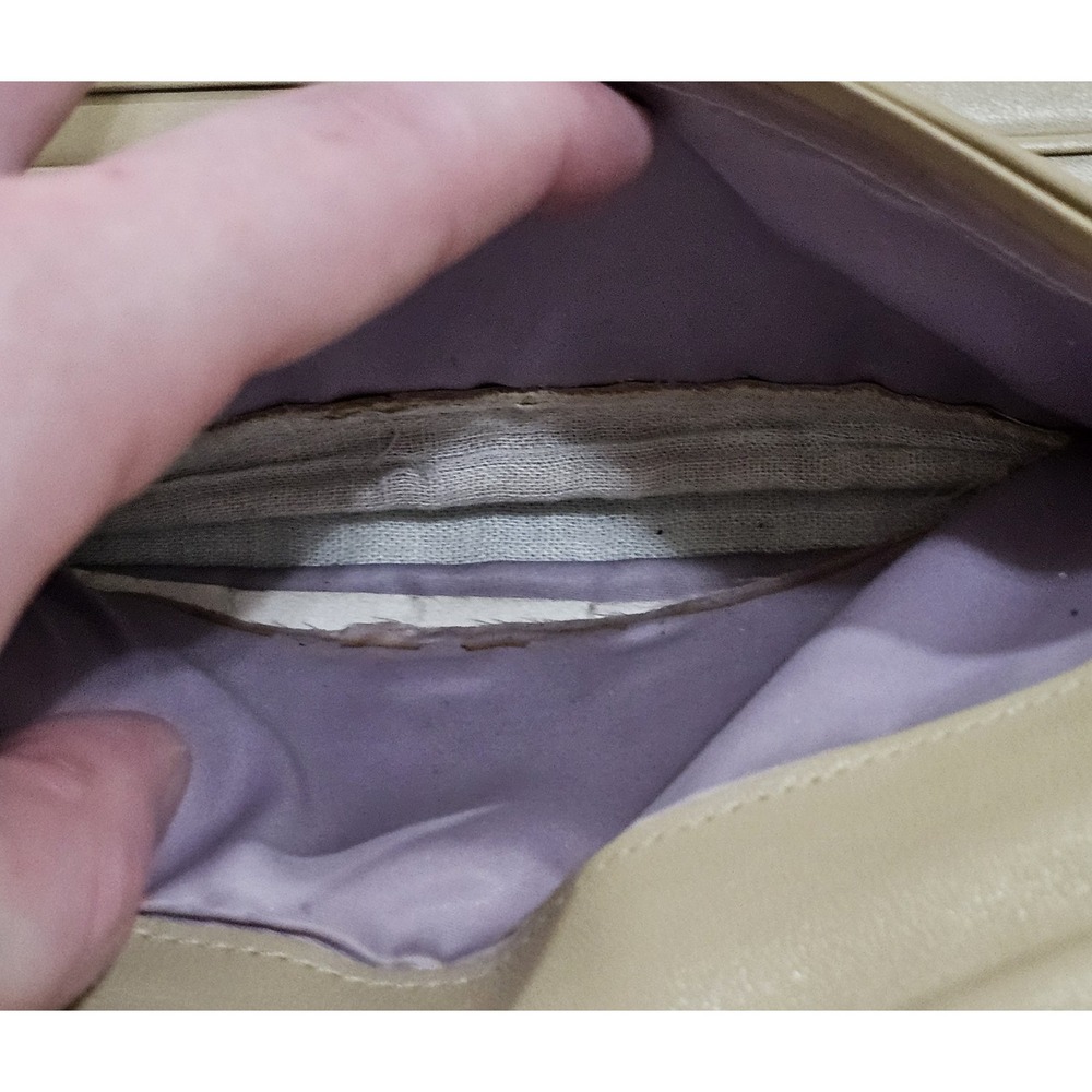 Coach F13739 Signature Soho Flap Shoulder Bag Purse Tan With Matching Wallet Y2K - Picture 14 of 14